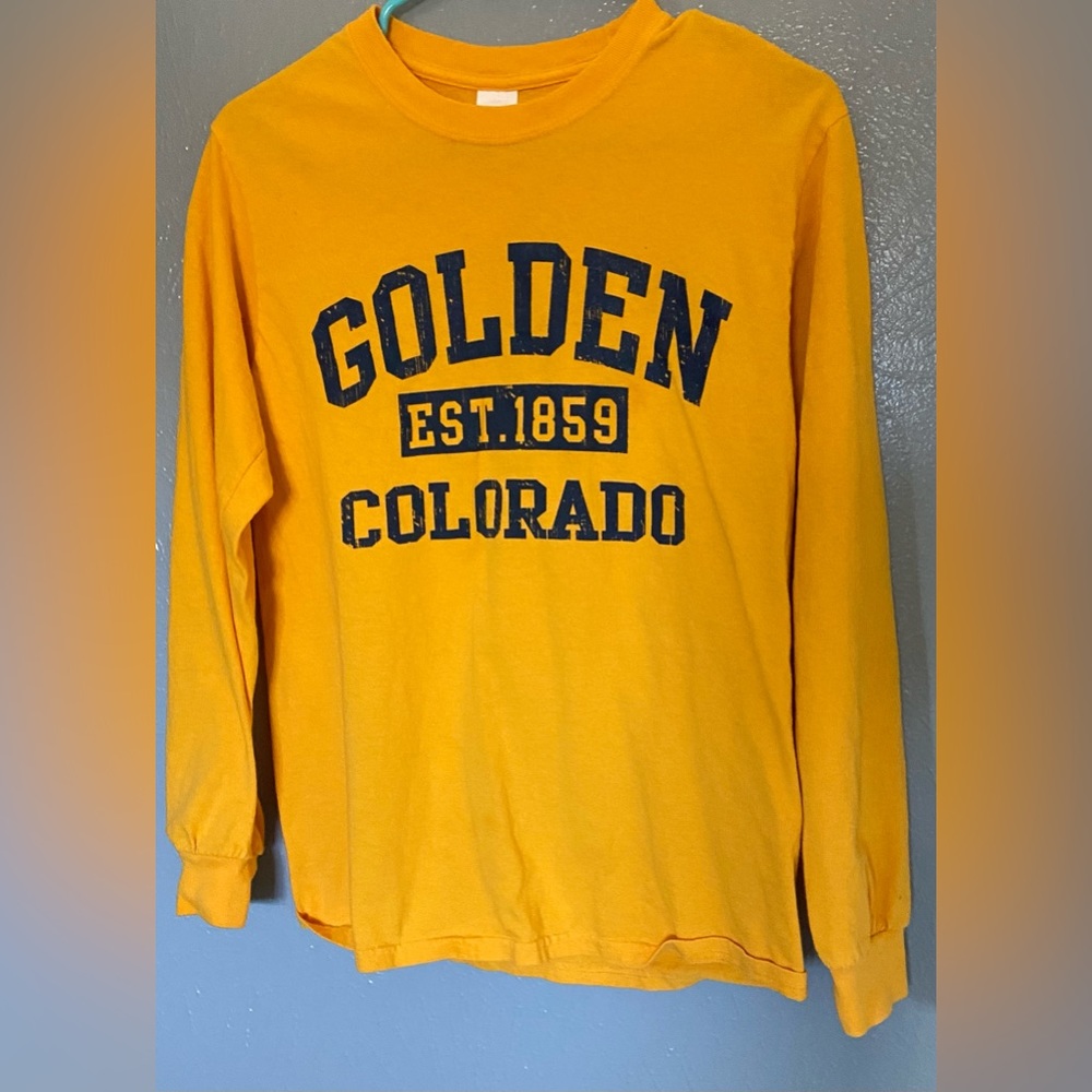 Small Golden Colorado long sleeve shirt